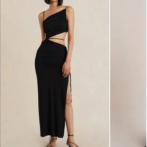 NWT BEC AND BRIDGE Dilkon maxi dress in black
